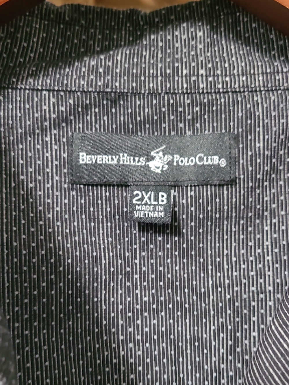Men's Black Short Sleeve Button Down - Picture 2 of 4